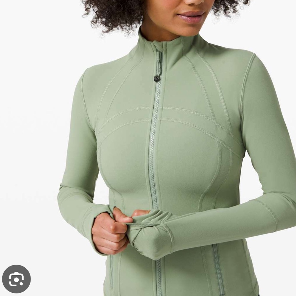 Lululemon define jacket size 6 willow green
